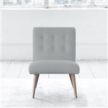Eva Chair - Self Buttonss - Beech Leg - Conway Platinum