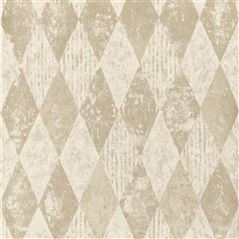 Arlecchino Linen Geometric Wallpaper