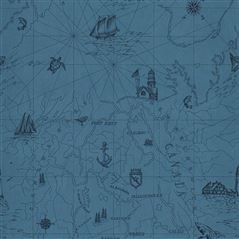 Shipping Lanes Map Atlantic Ralph Lauren Wallpaper