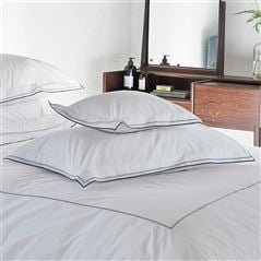 Astor Silver & Slate Cotton Bed Linen