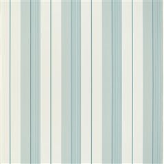 Aiden Stripe Teal Blue Ralph Lauren Wallpaper