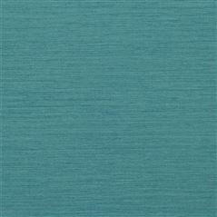 Brera Grasscloth Azure Plain Wallpaper