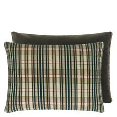 Shastri Natural Velvet Cushion
