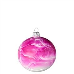 Pink Marble Bauble