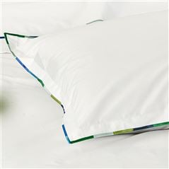Pimlico Aqua Cotton Bed Linen