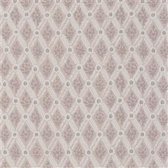 St John Street Trellis Vintage Rose Geometric Pink Wallpaper