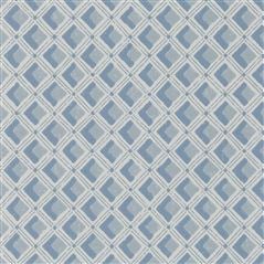 Amsee Geometric Slate Blue Geometric Blue Wallpaper
