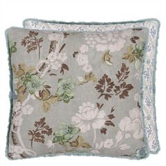 Eagle House Damask Seagrass English Heritage Coussin