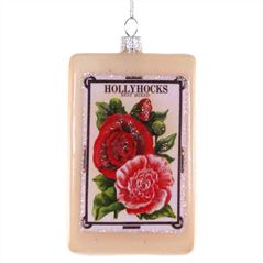 Hollyhocks Christmas Decoration