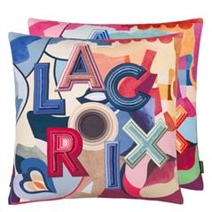 Lacroix Palette Multicolore Embroidered Cushion