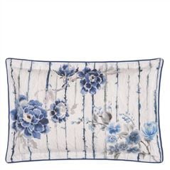 Kyoto Flower Indigo Cotton Pillowcases