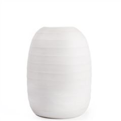 Belly White Extra Large Vase