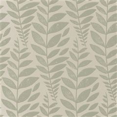 Odhni Steel Floral Green Wallpaper
