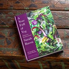 'A Year Full of Veg' book by Sarah Raven