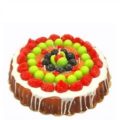 Fruit Tart Cake Candle