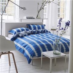 Savine Cobalt Cotton Bed Linen