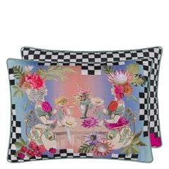 Fleurs Jumelles Mosaique Cushion