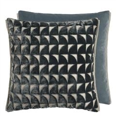 Marquise Graphite Velvet Cushion