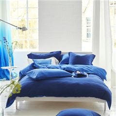 Biella Indigo & Lagoon Linen Bed Linen