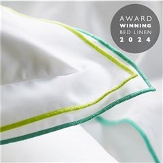 Astor Aqua & Acacia Cotton Bed Linen