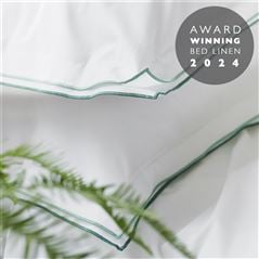 Astor Azure & Antique Jade Green Bed Linen