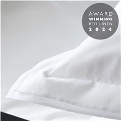 Astor White Cotton Bed Linen