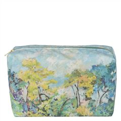 Foret Impressionniste Celadon Small Toiletry Bag