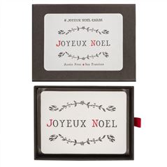 Austin Press Joyeux Noel Christmas Cards