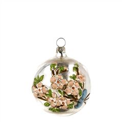 Flower Branch Bauble Christmas Decoration