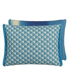 Tarakan Azure Outdoor Decorative Pillow