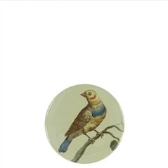 John Derian Bengalini Yellow Compact Mirror