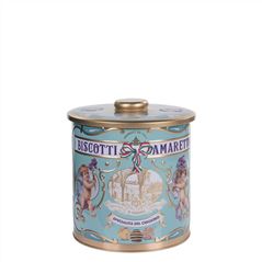 Amaretti Del Chriosto Assorted Italian Biscottiera Tin