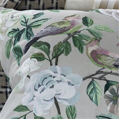 Miraflores Cameo Embroidered Cushion