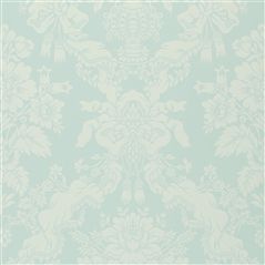 Chantrey Wedgwood Turquoise Wallpaper