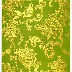 Marienlyst Leaf Floral Green Wallpaper