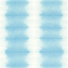 Savine - Wide Turquoise Striped Wallpaper
