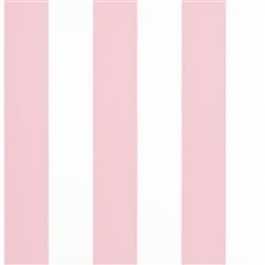 Spalding Stripe Pink / White Striped Pink Wallpaper