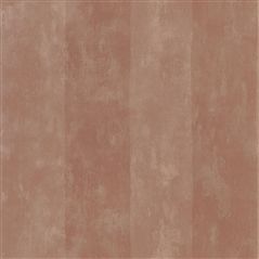 Parchment Stripe Burnished Copper Striped Wallpaper