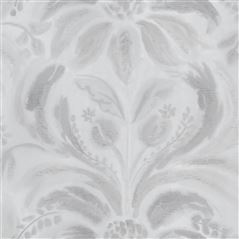 Angelique Damask Steel Grey Wallpaper