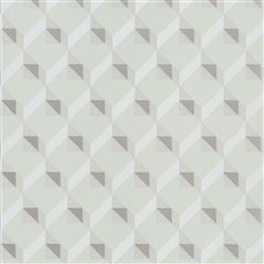 Dufrene Pale Jade Grey Wallpaper