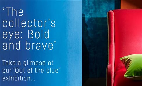 Out of the blue exhibition series | Bold & brave