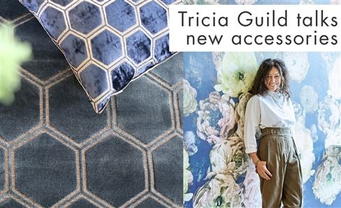 Tricia Guild presenta i nuovi accessori