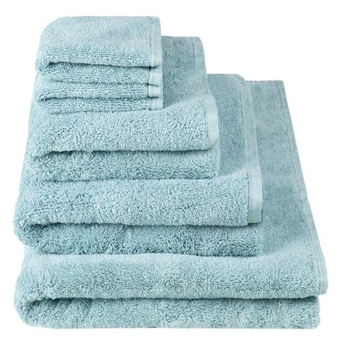 Designers Guild Coniston Denim Towels, Bath Sheet 35 x 65