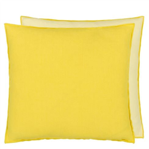 Coussin Brera Lino Mimosa & Primrose Linen