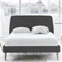 Cosmo Bed - Self Buttons - Superking - Beech Leg - Rothesay Smoke