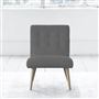 Eva Chair - Self Buttonss - Beech Leg - Rothesay Zinc