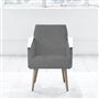 Ray Chair - Beech Leg - Zaragoza Zinc