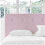 Superking Polka Brera Lino Pale Rose Headboard - WB