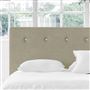 Superking Polka Brera Lino Pebble Headboard - WB