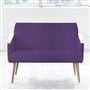 Ray - Two Seater - Beech Leg - Brera Lino Violet
